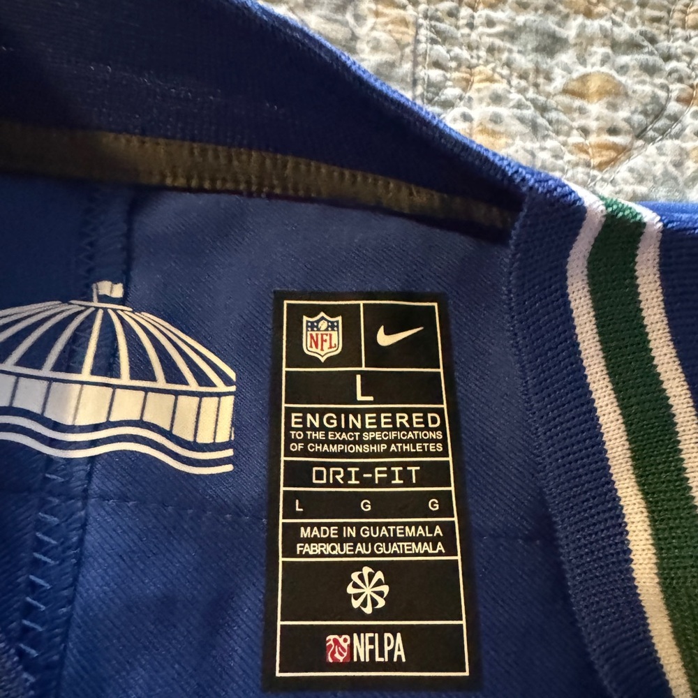 Jaxon Smith-Njigba Seattle Seahawks Stitched Jersey Size Large - Picture 4 of 5